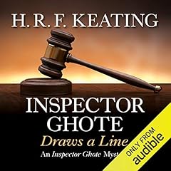Inspector Ghote Draws a Line Audiolibro Por H. R. F. Keating arte de portada