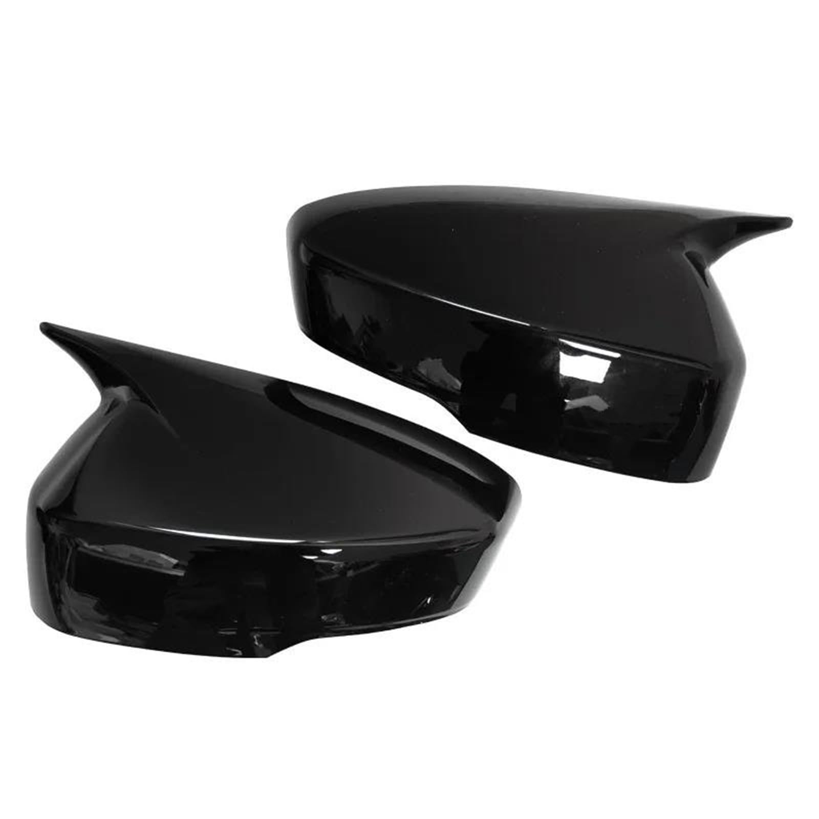 Coque de rétroviseur extérieur autocollant protection Eclipse Cross 2018-2023 Gloss Black