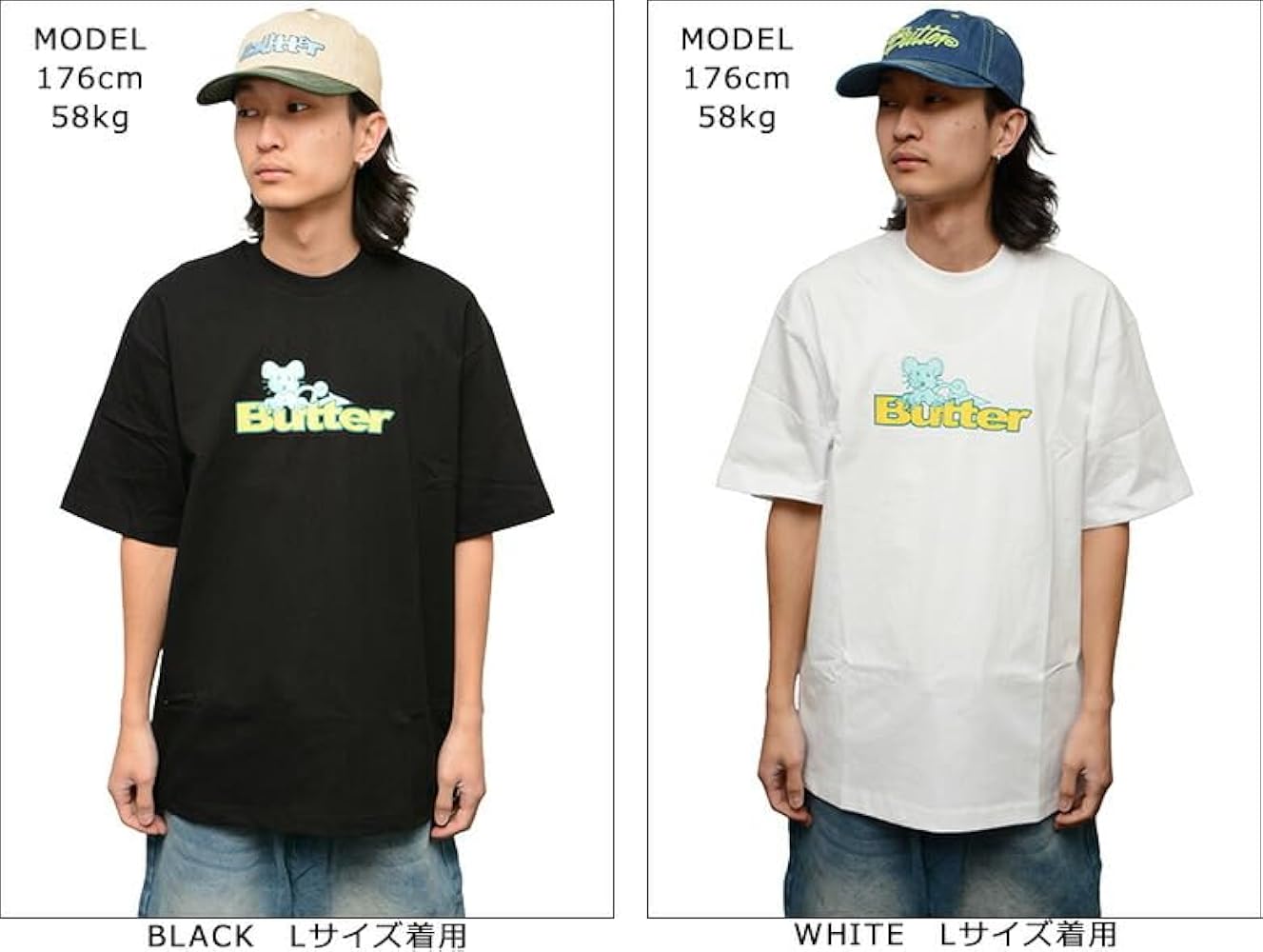 Amazon | Butter Goods (バターグッズ) BUTTER GOODS RAT LOGO