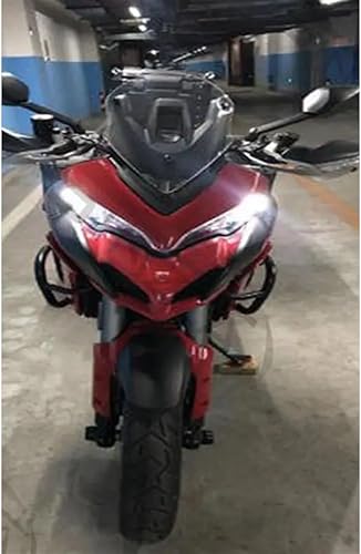 Miniatura 5 de Deflectores de parabrisas de motocicleta para D&ucati MULTISTRADA MTS950, MTS950S, MTS1200, MTS1200S, MTS1260, Enduro parabrisas deportivo de