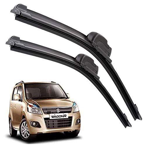 Image of Euro Care Windshield Car Wiper Blades Compatibility With Maruti Suzuki WagonR Old - Set of 2Pc (D-18,P-16)