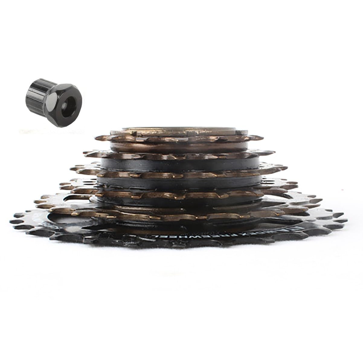 ZXGSXIOU 6/7/8/9 Speed Rotary 13T Bicycle Thread Freewheel For Folding Bike/Mountain Bike Freewheel(6 speed)