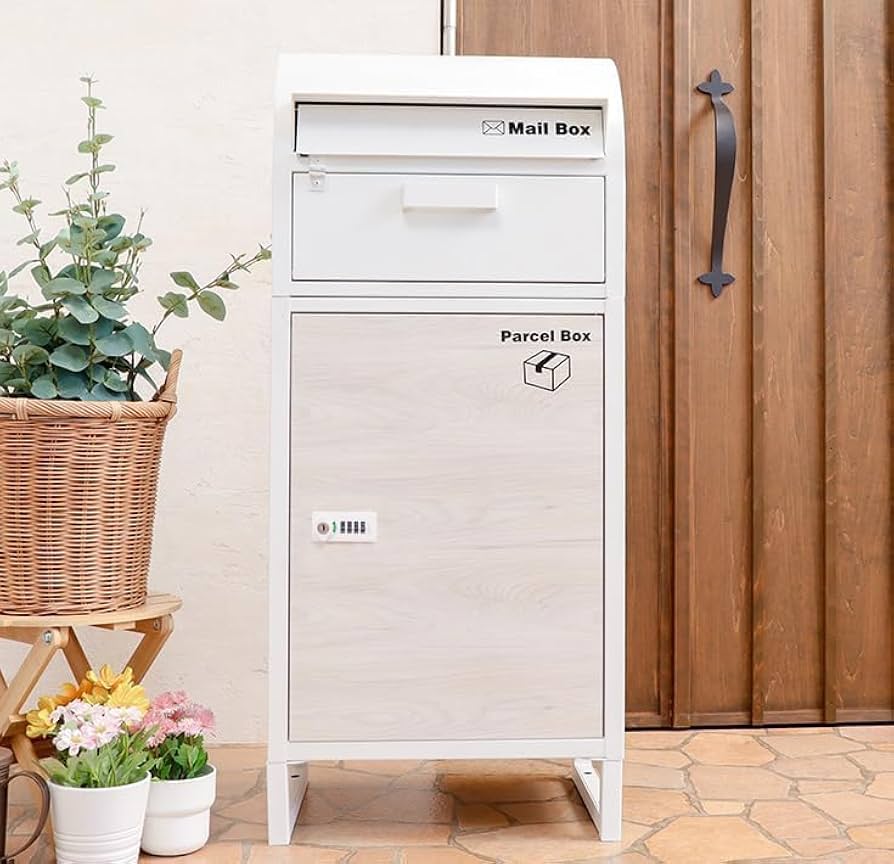 Amazon.co.jp: 宅配ボックス ポスト付き 一戸建て用 ダイヤル錠 Amazon.co.jp: 宅配ボックス ポスト付き 一戸建て用 ダイヤル錠
