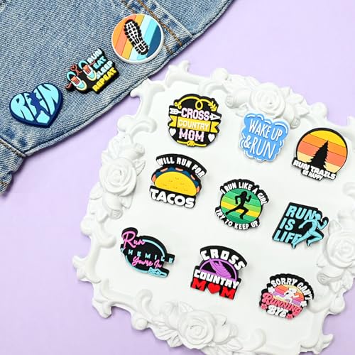 Image of Cute Pins Bulk, Funny Lapel Badge Pins Rubber Brooch Pins for Backpacks, Hats, Bags