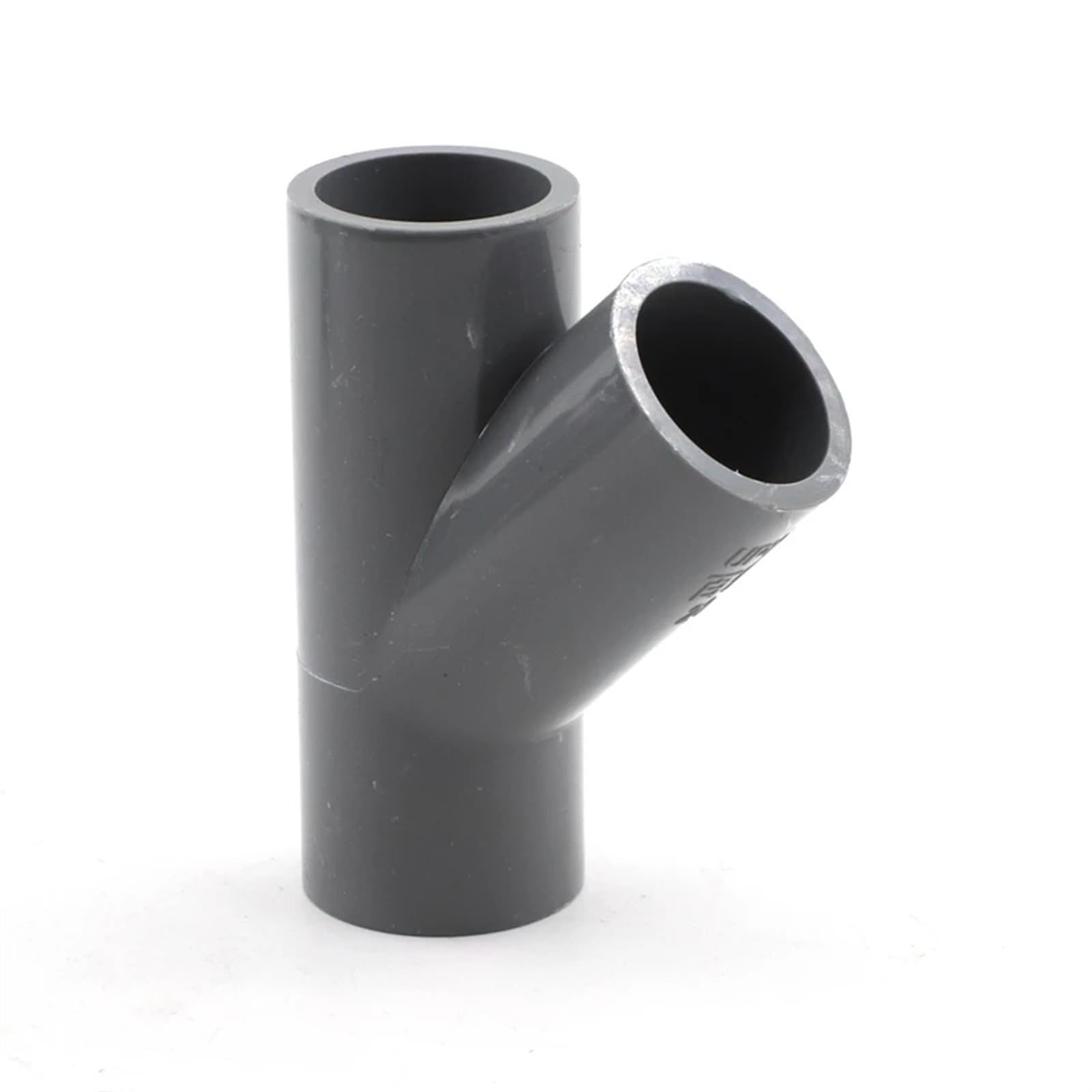 Łączniki rurowe z PVC, Szare łączniki rurowe PCV Proste kolanko Trójnik krzyżowy 3 4 5 6-kierunkowe złącza 20 mm 25 32(Grey Y Type Tee,32MM-5PC)