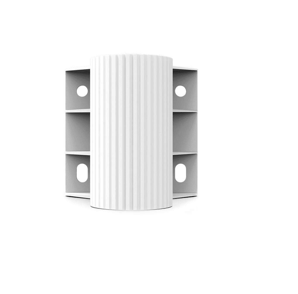 LigoWave AC MB-DLB-WALLMOUNT Wall Mounting Bracket for DLB 5-20AC Brown Box