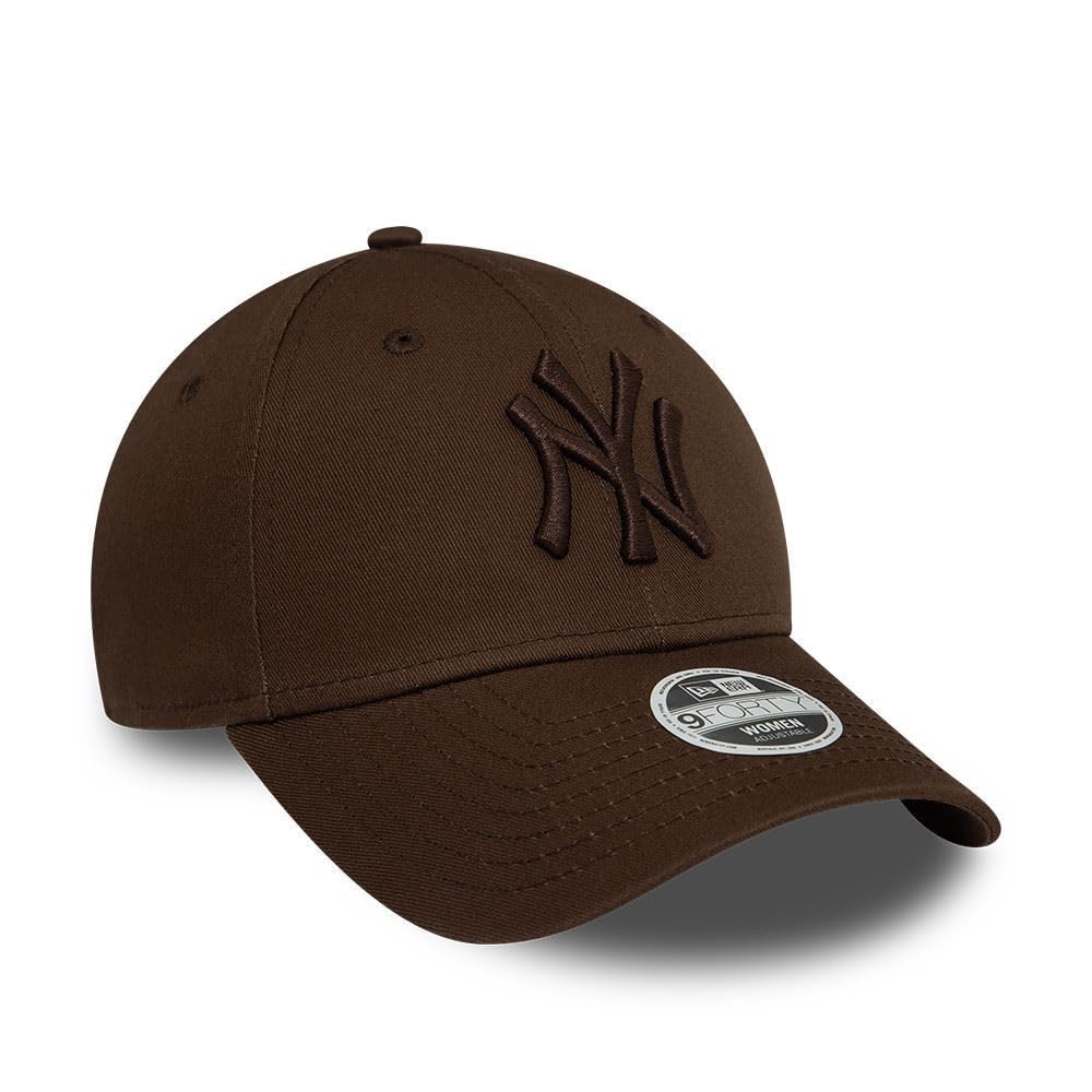 New Era New York Yankees MLB League Essential Tonal Walnut 9Forty regulowana czapka damska