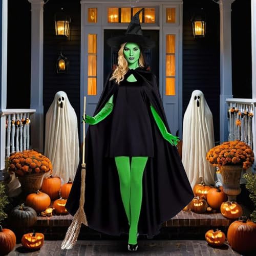 Disfraz de bruja para mujer que soluciona tu vestimenta completa de Halloween 6