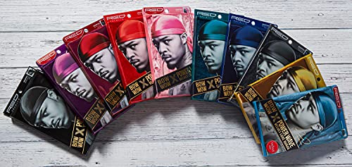 Image of KISS RED Bow Wow Power Wave Velvet Luxe Durag (Pink)