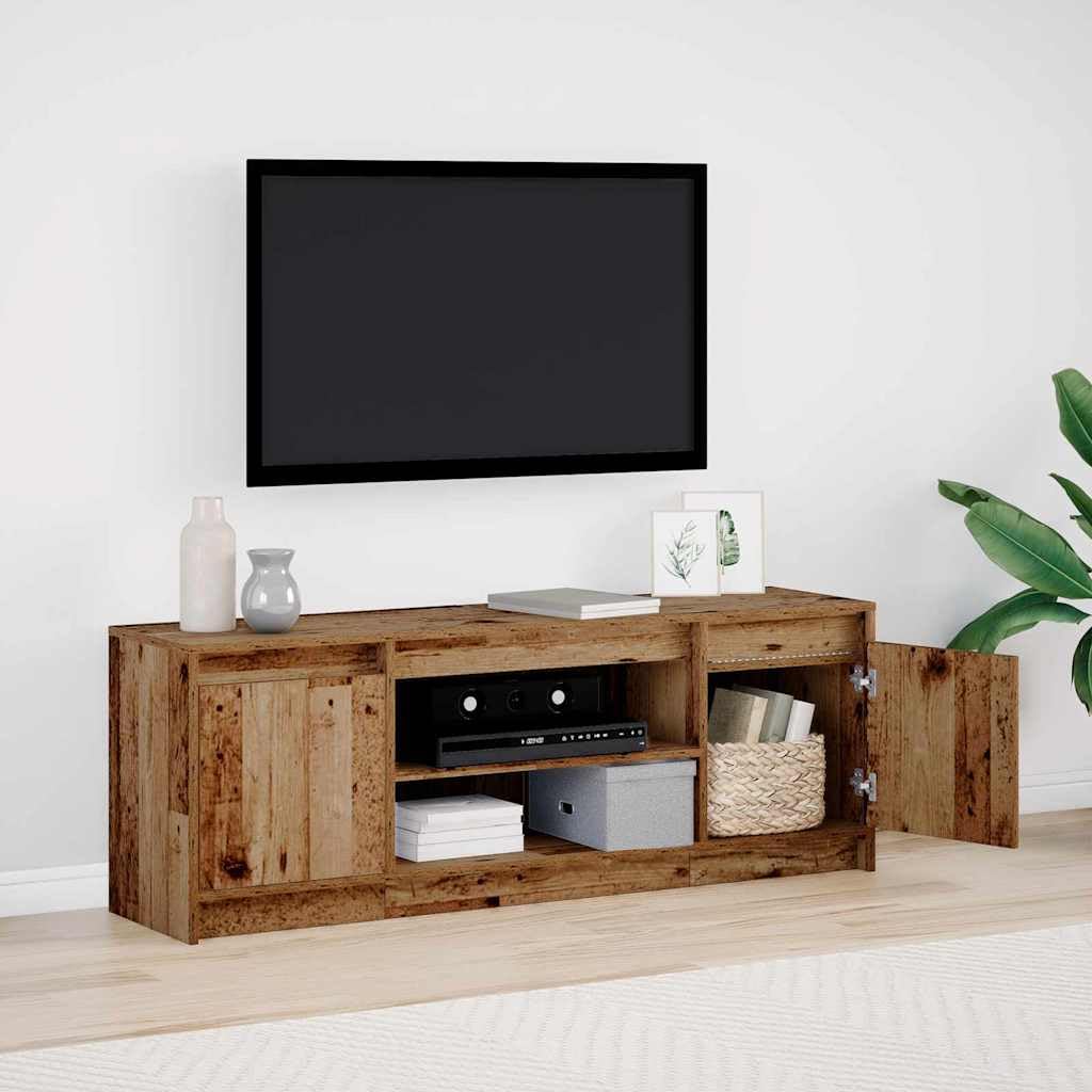 vidaXL Unità TV 139,5 x 34 x 50 cm Marrone Legno ingegnerizzato