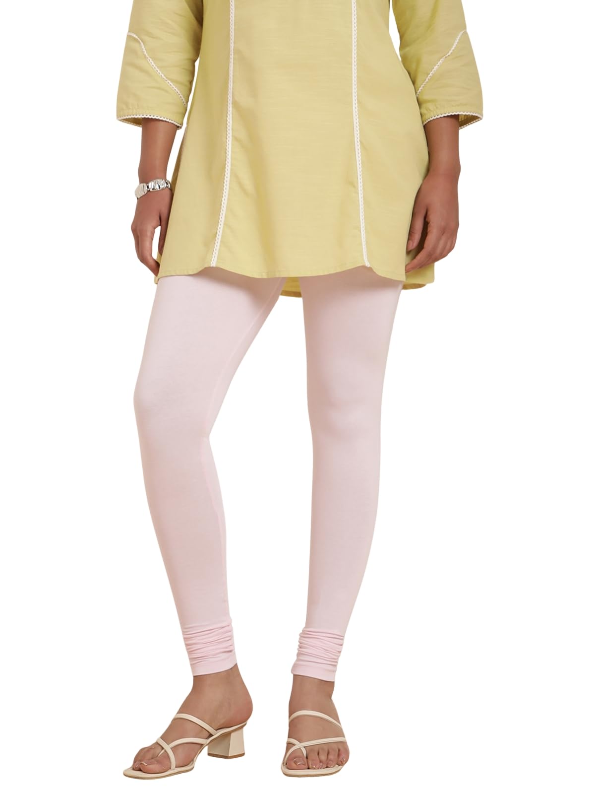 twin birds Churidar Leggings for Women | Super Stretchable Cotton Elastane | Wide Waistband | Comfortable Daily Ethnic, Casual & Kurti Wear-picture-35