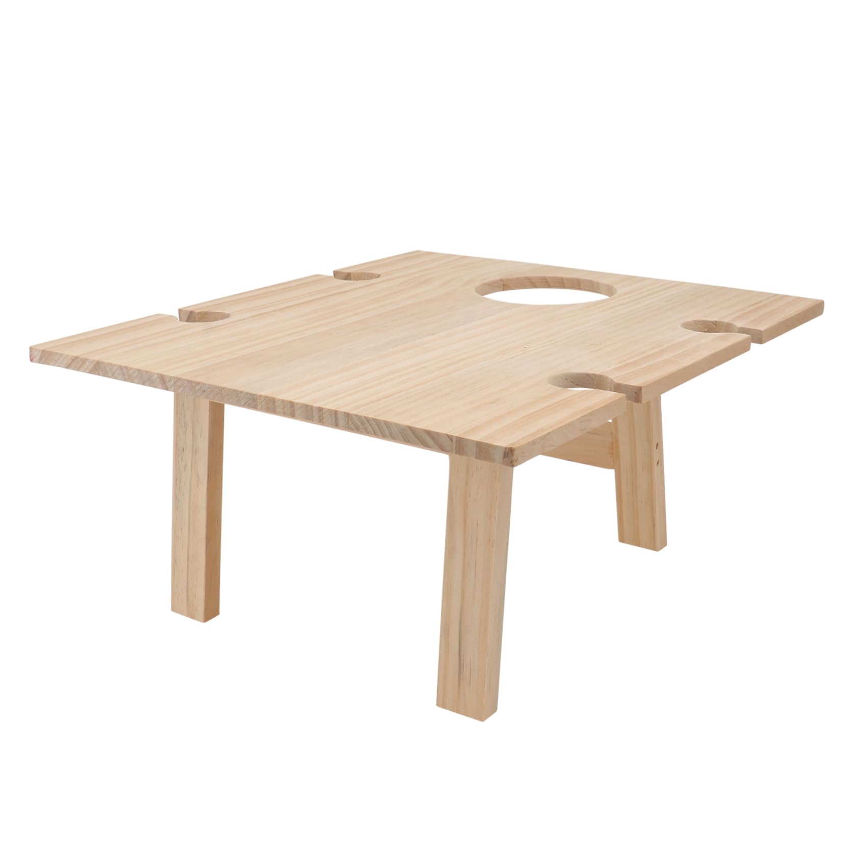 Table pliable carrée pour vin et pique-nique lors de vos sorties camping