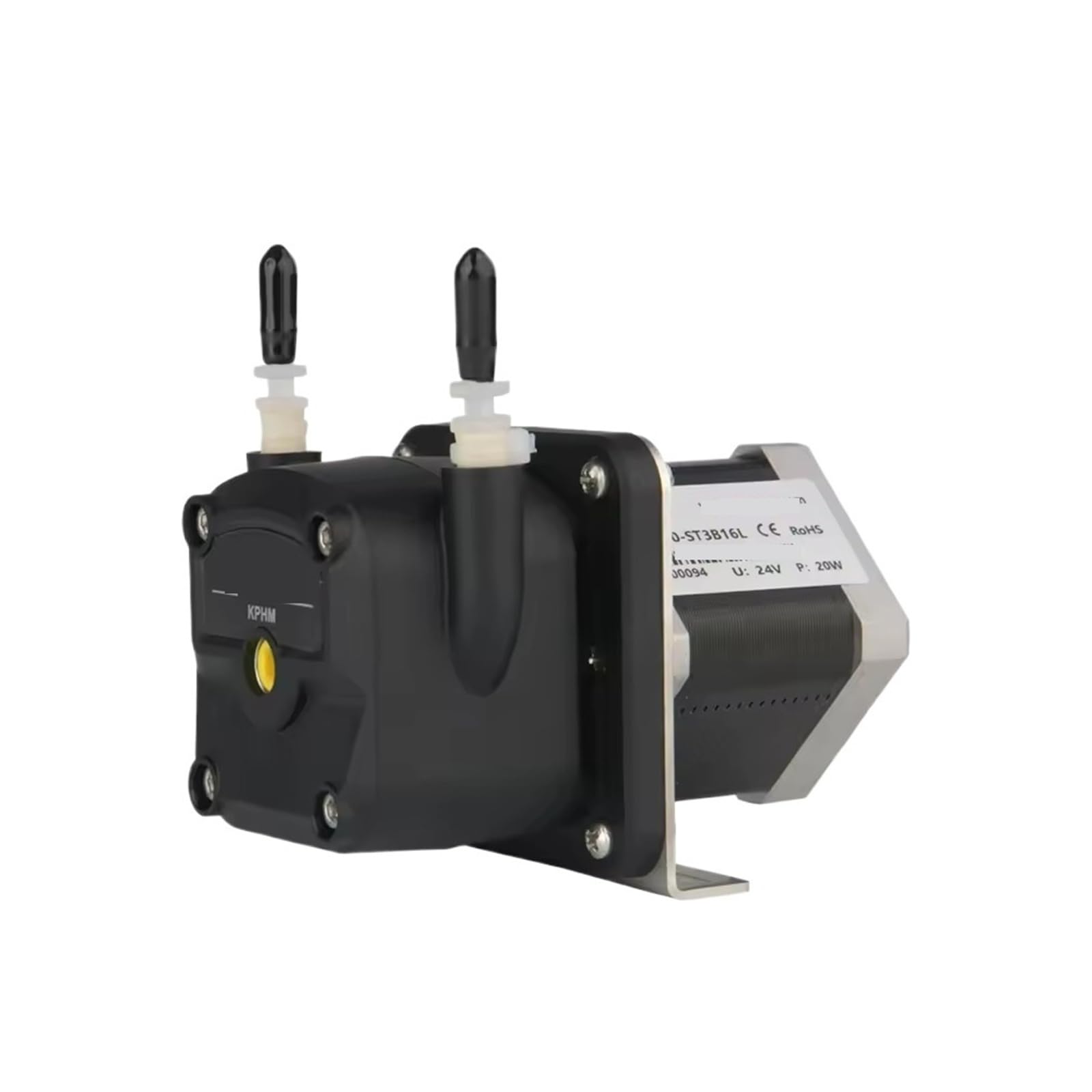 Lebmcbvtvv One Color Kphm200 Peristaltic Pump, 24V Stepper Motor Self-Priming Adjustable 200Ml/Min Low Flow(Kphm200-B16 L-Board)