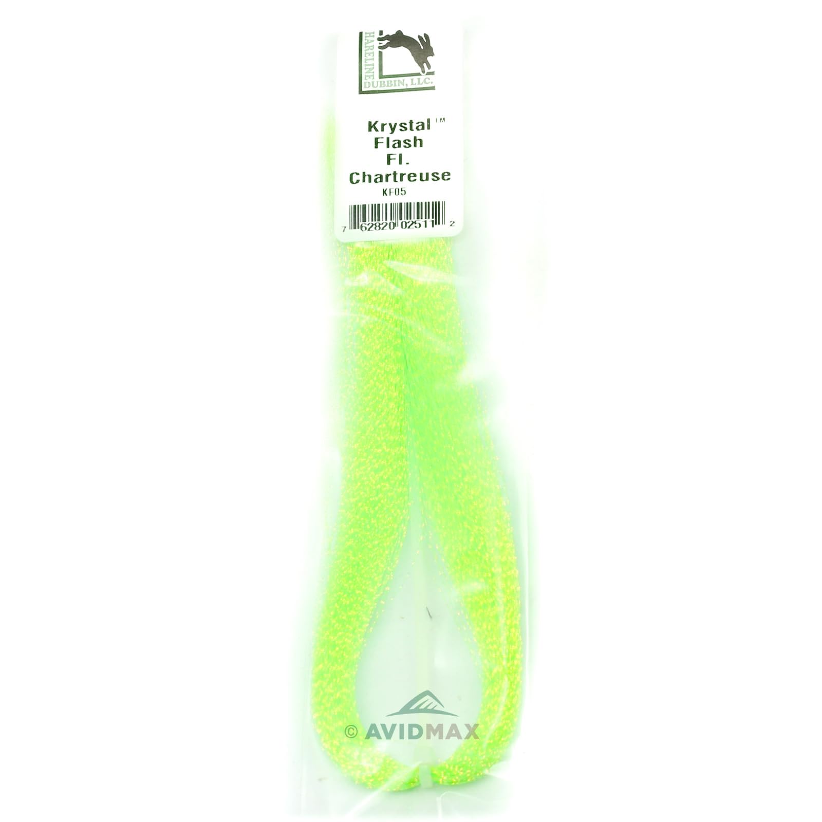 Hareline Krystal Flash Fluorescent Chartreuse