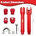 VIDABTE 14-in-1 Multifunctional Sink Wrench for Toilet, Sink, Bathroom, Kitchen Plumbing Installation and Repairs, Multi-functional Wrench, Faucet and Sinks Installer Tool