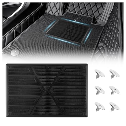 Car Floor Mats Carpet Patch,Non-Slip Floor Mats for Cars Carpet Repair Patch with Screws for Repairing Torn Mat,Professional Automotive Floors Mat Patches Pedal Pad for Heel Scuff Plate