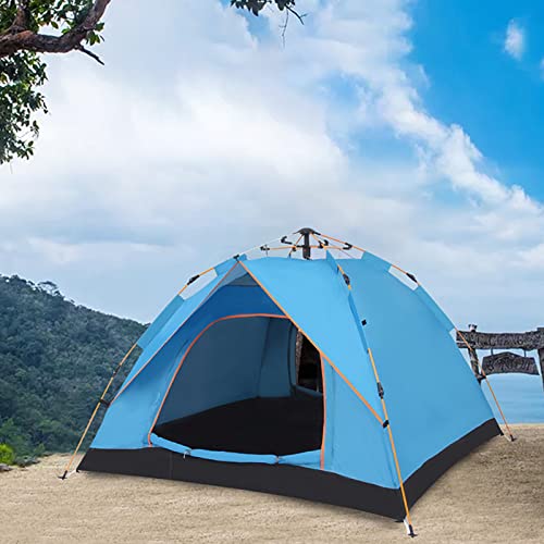 Carpa de camping impermeable pop up para 3 personas miniatura 2
