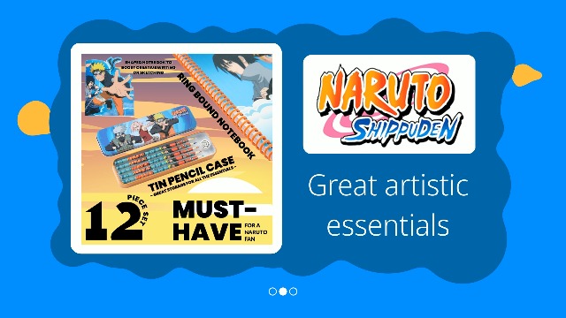 Cartable Avec Trousse Et Sacoche Naruto Genin - Naruto Shippuden™ - Figurine Manga France