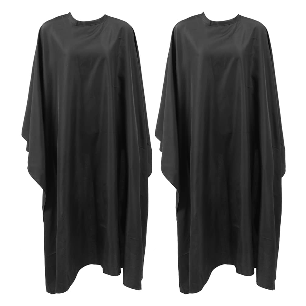 EXCEART Niño Delantales Niño 2 Unids de Cape- para de con Nylon de Ajustable Cape Peluquería de Peluquería Cape de Nylon () Delantal Niño