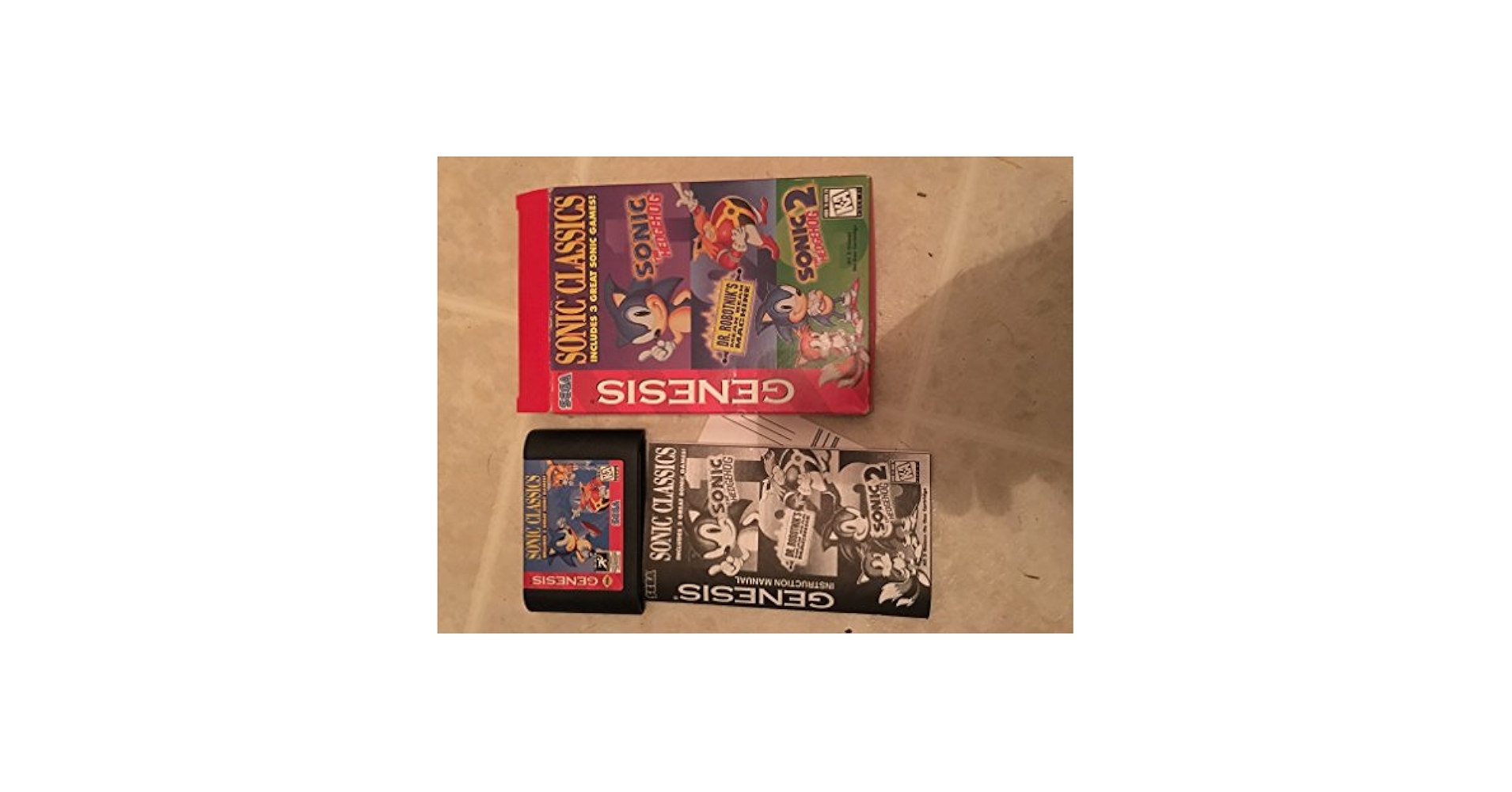 Amazon.com: Sonic Classics : 電動遊戲