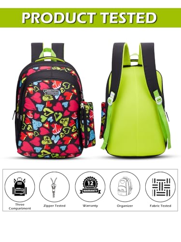 Image of Lavie Sport passion Laptop Backpack | 37 Liters | Fits Upto 16 Inch | Laptop Compatiable | Rain Cover | Gift for Boys & Girls