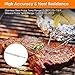 Nobebird Meat Thermometer Bluetooth, BBQ Thermometer Smart Cooking Bluetooth Thermometer with 6 Probes for Smoker Grilling Oven Kitchen, Support iOS & Android, FDA approved (Carrying Case Included)