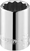 E117056BR Bi-Hex Standard 12 Drive Socket in Display Pack, 13mm