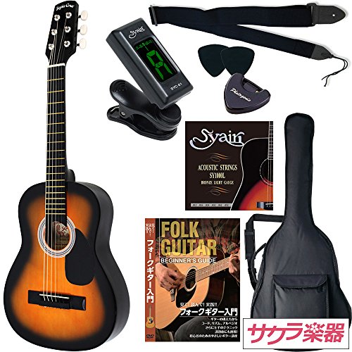 Amazon | Sepia Crue セピアクルー ミニアコースティックギター W-50