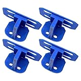 Auto Wandhalter Einschiene - 4er Set kompatibel mit Hot-Wheels Schienensystemen, robuste Präsentationslösung, schafft Ordnung | für Auto, LKW, Rennbahn