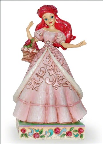 Statuette Ariel Jim Shore décoration de salon estivale et florale Disney