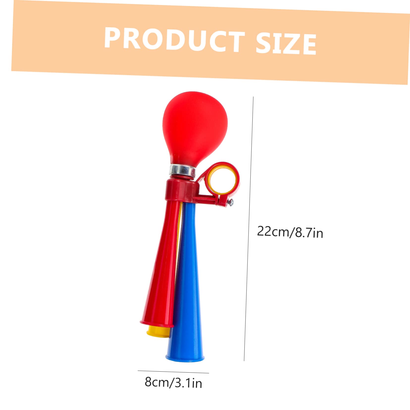 Gogogmee Super Loud Air Horn for Bike Professional Bike Horns Easy Install Random Color