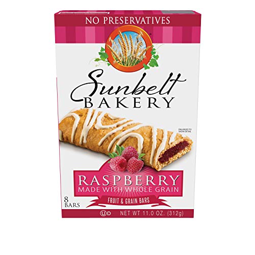 Sunbelt Bakery's Raspberry Fruit & Grain Bars, 5 Boxes, No Preservatives (40 Bars) image 4