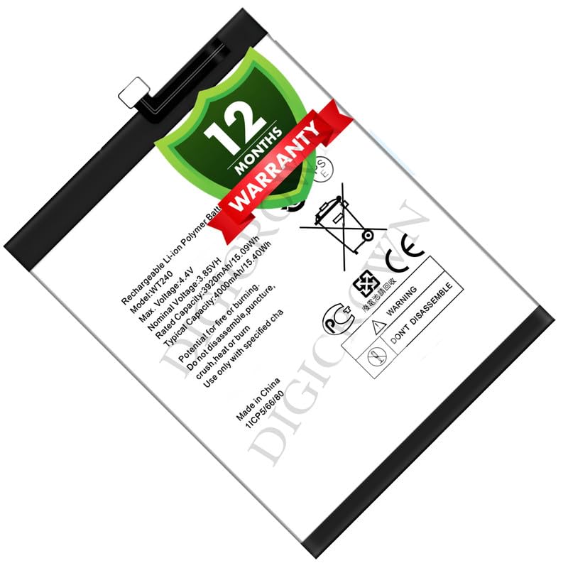 Image of Original WT240 Battery Compatible for Nokia 2.3 (TA-1206, TA-1209, TA-1211, TA-1214) | Nokia 3.2 (TA-1156, TA-1159, TA-1164) - (4950mAh) - 1 Year Warranty