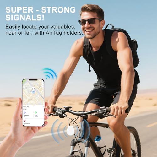 Image of Keychain Holder Case - Waterproof Shockproof Protective Air Tag Key Chain Cover with Steel Wire Cable, Anti-Lost Accessory Compatible with Air for Keys, Luggage, Backpack, Pets