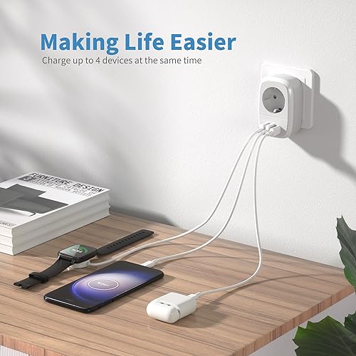 Kethant-Adaptador-Enchufe-UK-Adaptador-Enchufe-Ingles-a-Espanol-con-2-USB-y-1-Tipo-C-Adaptador-para-Escocia-Irlanda-Reino-Unido-Maldivas-Britanico-Dubai-Singapur-Tipo-G