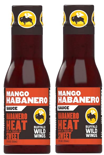 Pack Of 2 Mango Habanero Sauce, 12 oz.