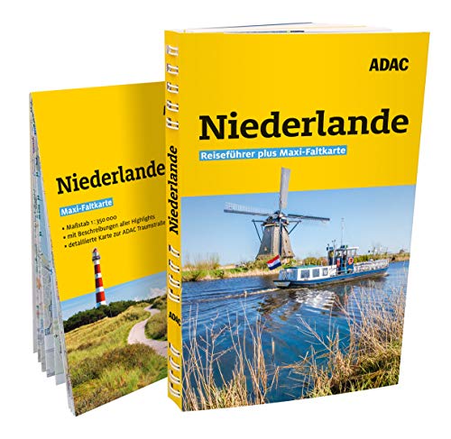 ADAC Reiseführer plus Niederlande  Mit Maxi-Faltkarte und praktischer Spiralbindung