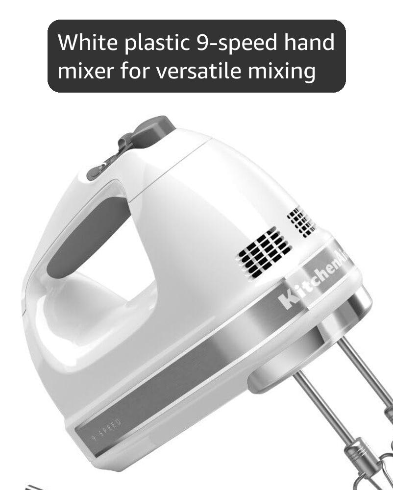 KitchenAid HAND MIXER 9 SPEED シャイニーホワイト 51TzNv5heyL.jpg