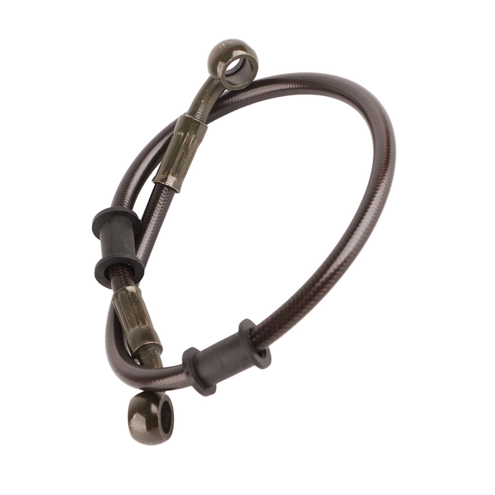 120cm Motorcycle Braided Steel Brake Oil Hose Line Pipe