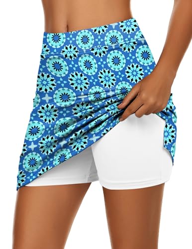Ekouaer Women's Active Performance Skort Lightweight Skirt for Running Tennis Golf Workout Sports - Image 4