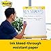 Post-it Super Sticky Portable Tabletop Easel Pad w/ Dry Erase Panel, Great for Virtual Teachers and Students, 20x23 Inches, 20 Sheets/Pad, 1 Pad, Built-in Stand (563DE)