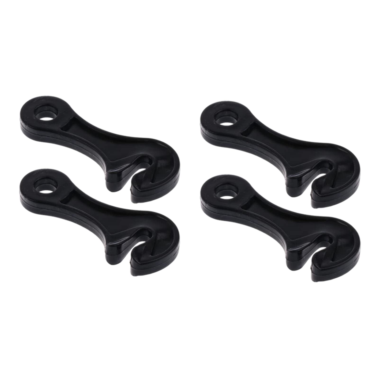 MERISHOPP Camping Accessories Tent Rope Fastener Guyline Cord Tensioner Adjuster| Camping Gear | Heavy-Duty Tent Stakes & Guy Lines Set-image-12