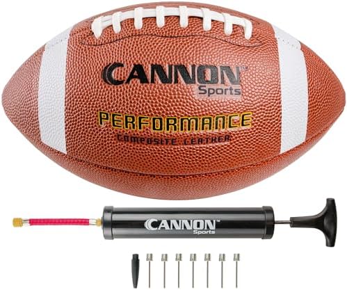 Cannon Sports Official Size Football – Composite L…