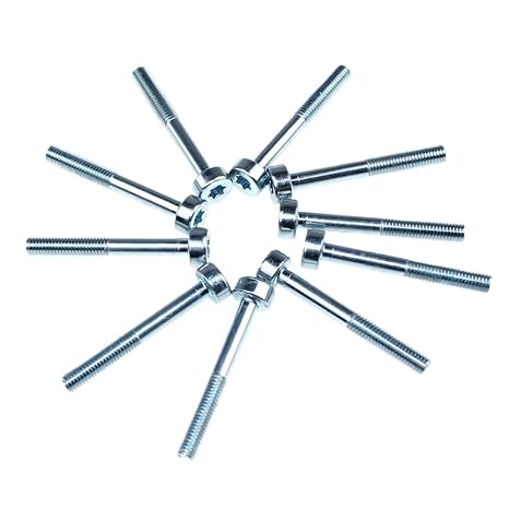 T27 Splines Screw M5x40x25 Compatible with Garden Tool Models MS640R MS640W MS650R MS661 TS510 TS760 Viking HEL600 HEL600K for Part Number 9022 341 1090 9078 319 1090 Universal Fit