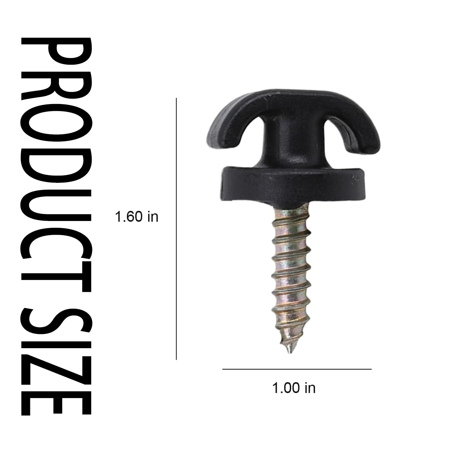 PACKOVE Lot De 4 Crochets Pour Coffre De Voiture