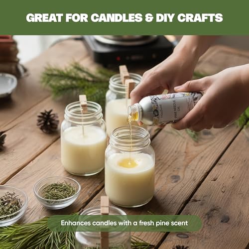 Image of VedaOils Pine Needle Oil 100ml | Pure & Natural Pine Oil for Diffuser, Aromatherapy, Bath Bombs, Soaps & Candles