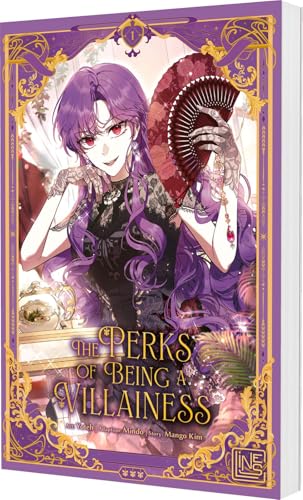 The Perks of Being a Villainess 1: Humorvoller Romantasy-Manhwa über eine Frau, die als Roman‑Bösewichtin wiedergeboren wird – limitierte Auflage mit Photocard