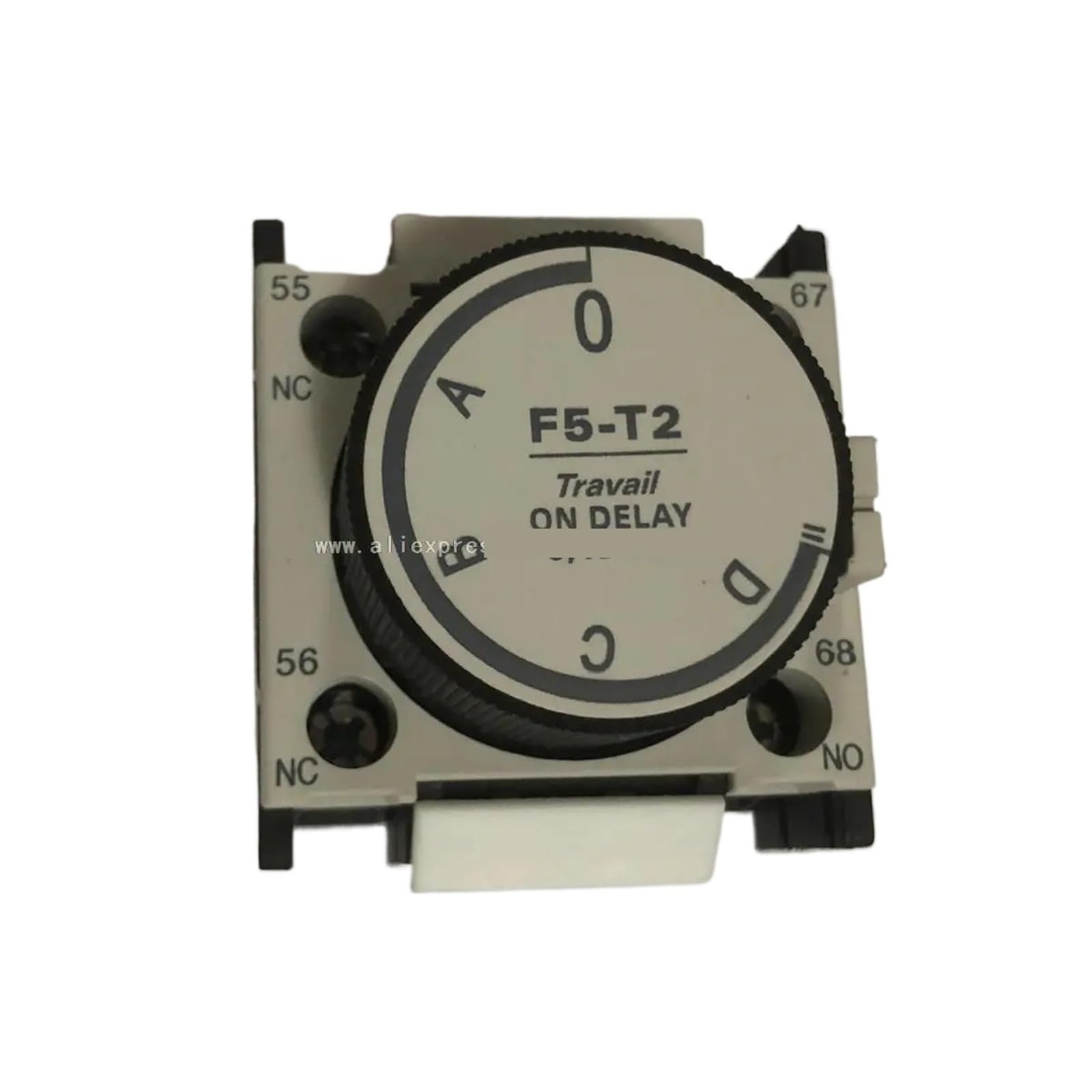 Time delay relay F5-D2 temporisateur réglable pour contacteur électrique
