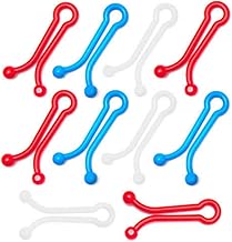 50 Food Bag Clips 5.5cm long. Made in UK for Caraselle. Ideal for food preservation such as bread bags, pasta, crisps, sugar. Dishwasher, fridge and freezer safe. Easy & quick to seal a bag