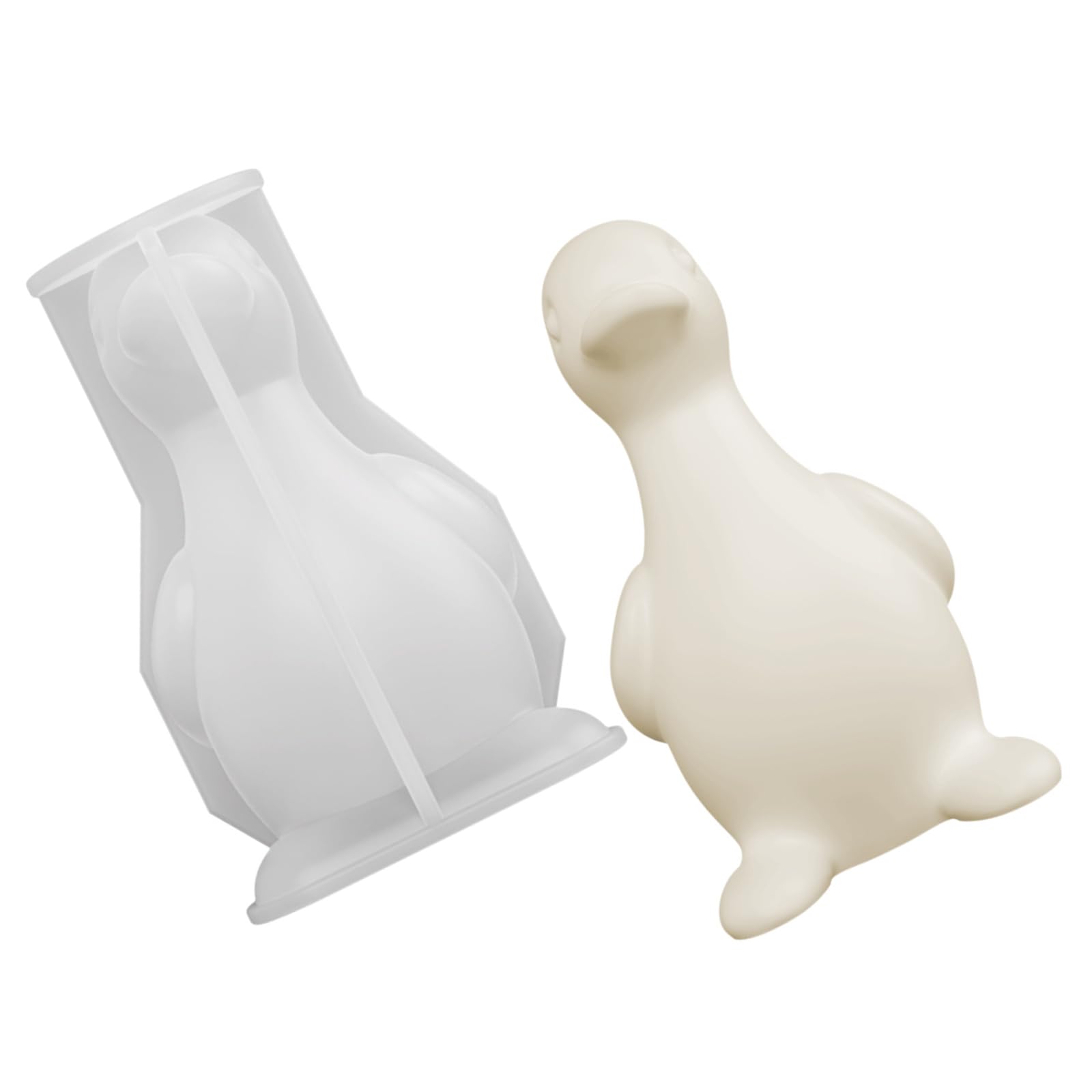NEWFT Ergonomic Crafting Accessories Ducks Shape Silicone Texture for Resin Creations and Unique Making Ideas